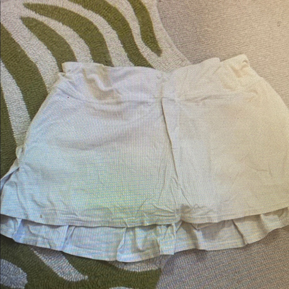 Lululemon Athletica Cream Mini Skirt